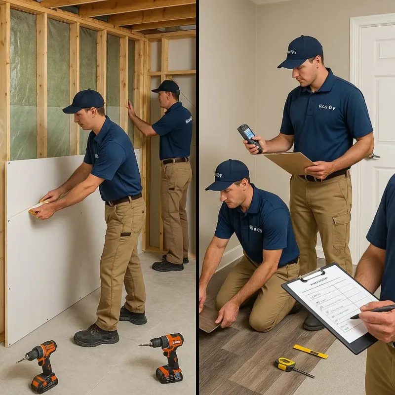 Repairs and Reconstruction process in Humboldt, TN