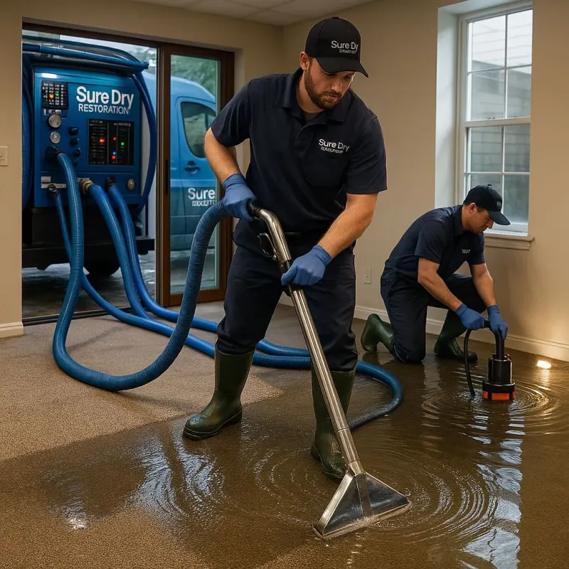 Water Extraction and Removal process in Humboldt, TN